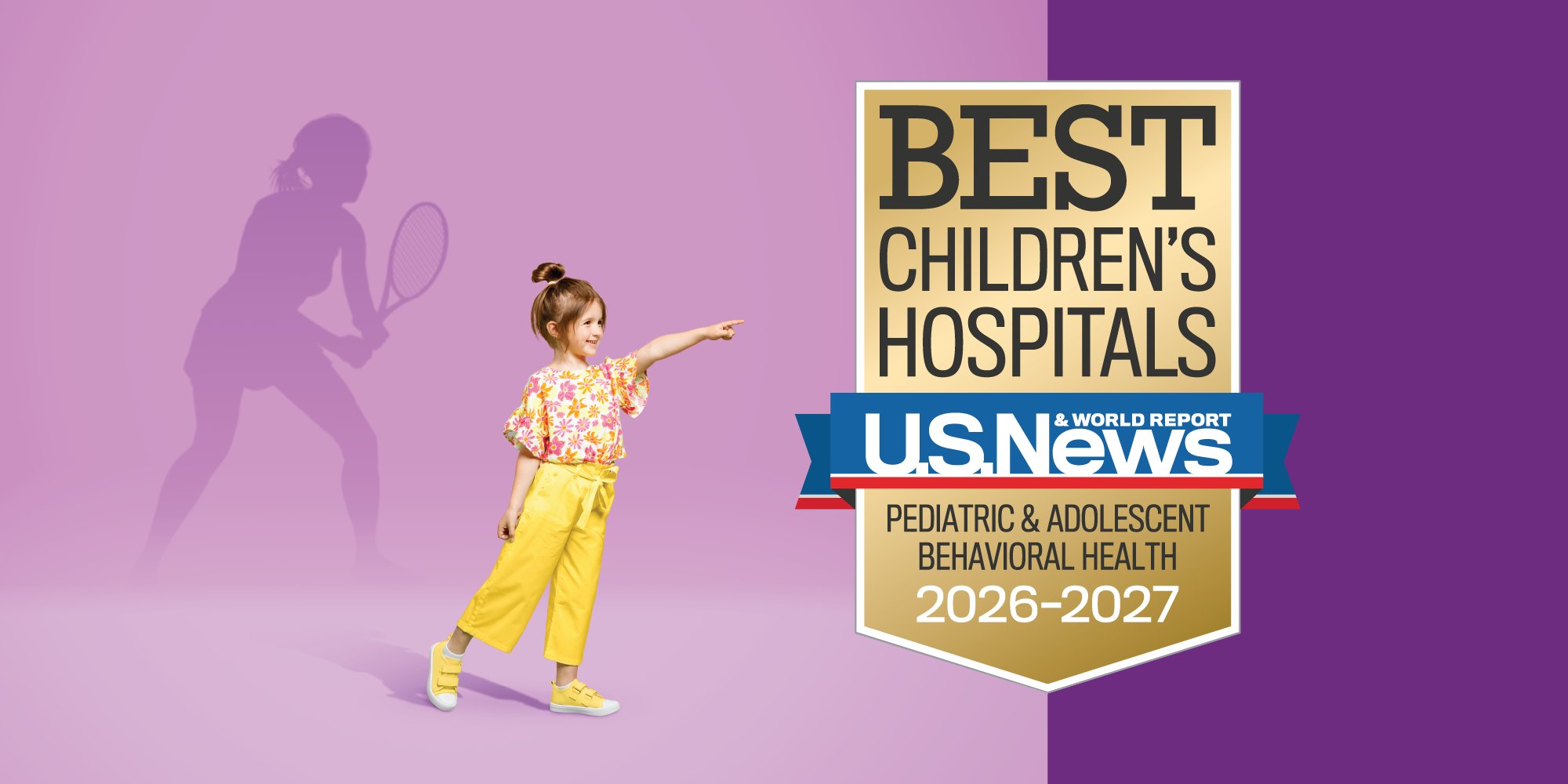 Best Children's Hospitals badge