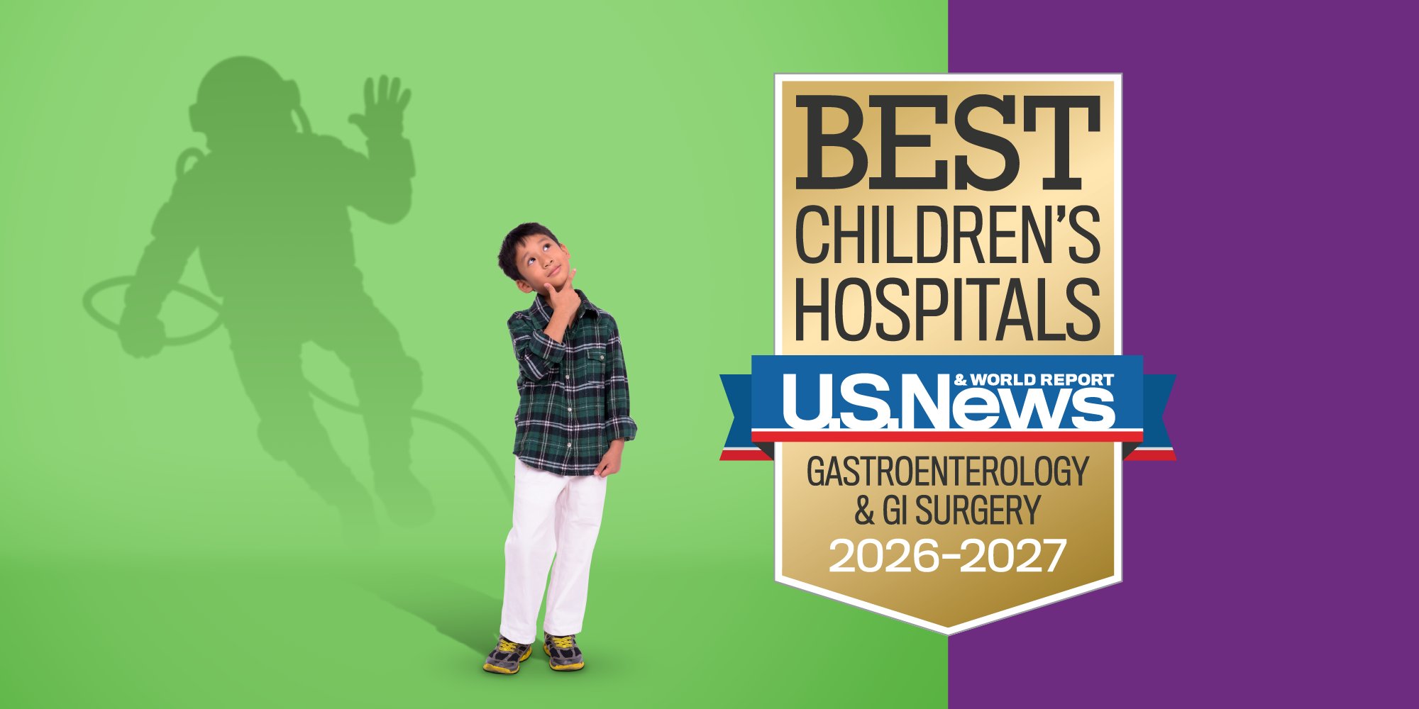 Best Children's Hospitals badge
