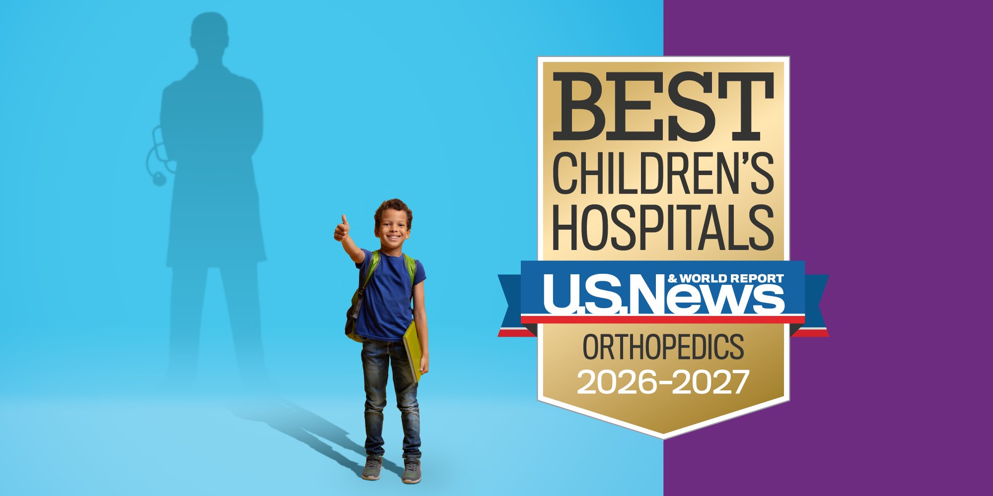 Best Children's Hospitals badge