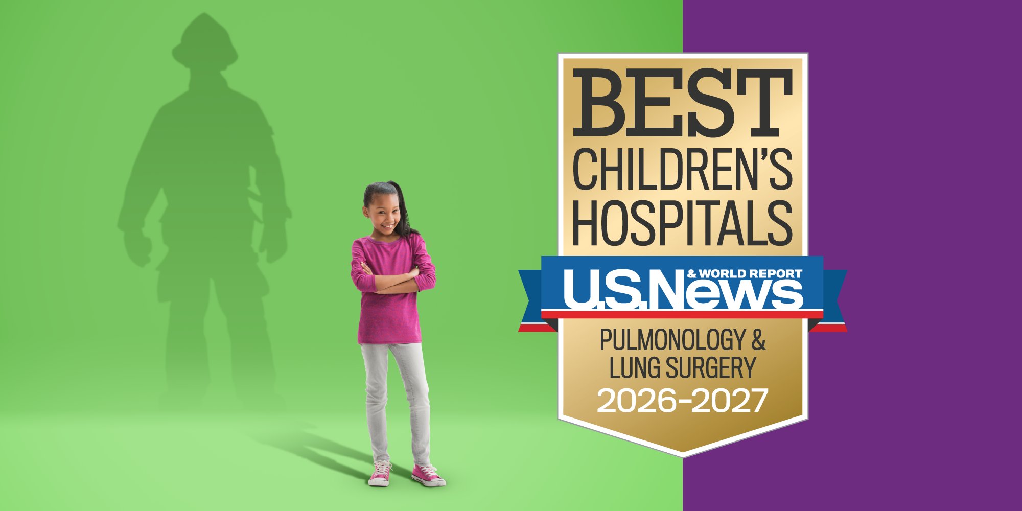 Best Children's Hospitals badge