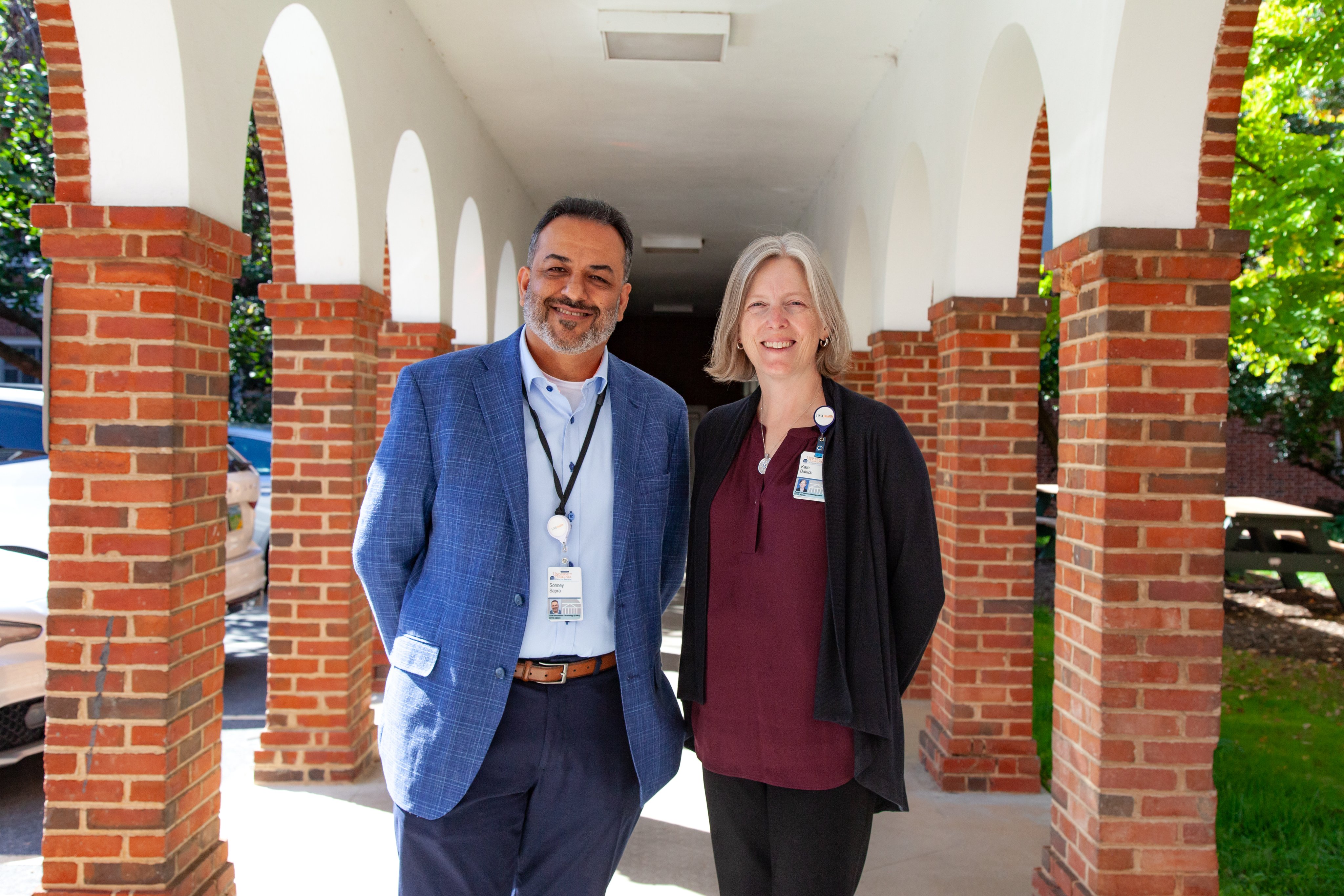 Photo of Sonney Sapra and Kate Bakich