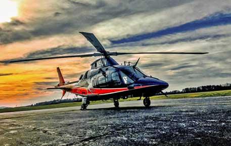 Pegasus, our helicopter, which transports critically ill newborns