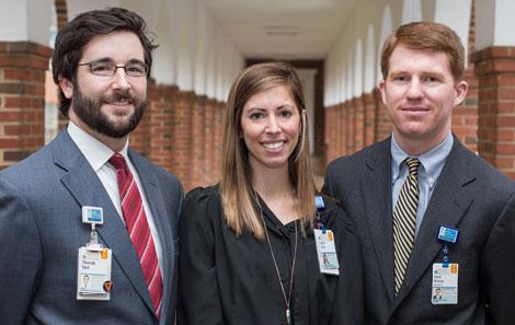 Thomas Saul, Katie Golob, and Chip Murray 