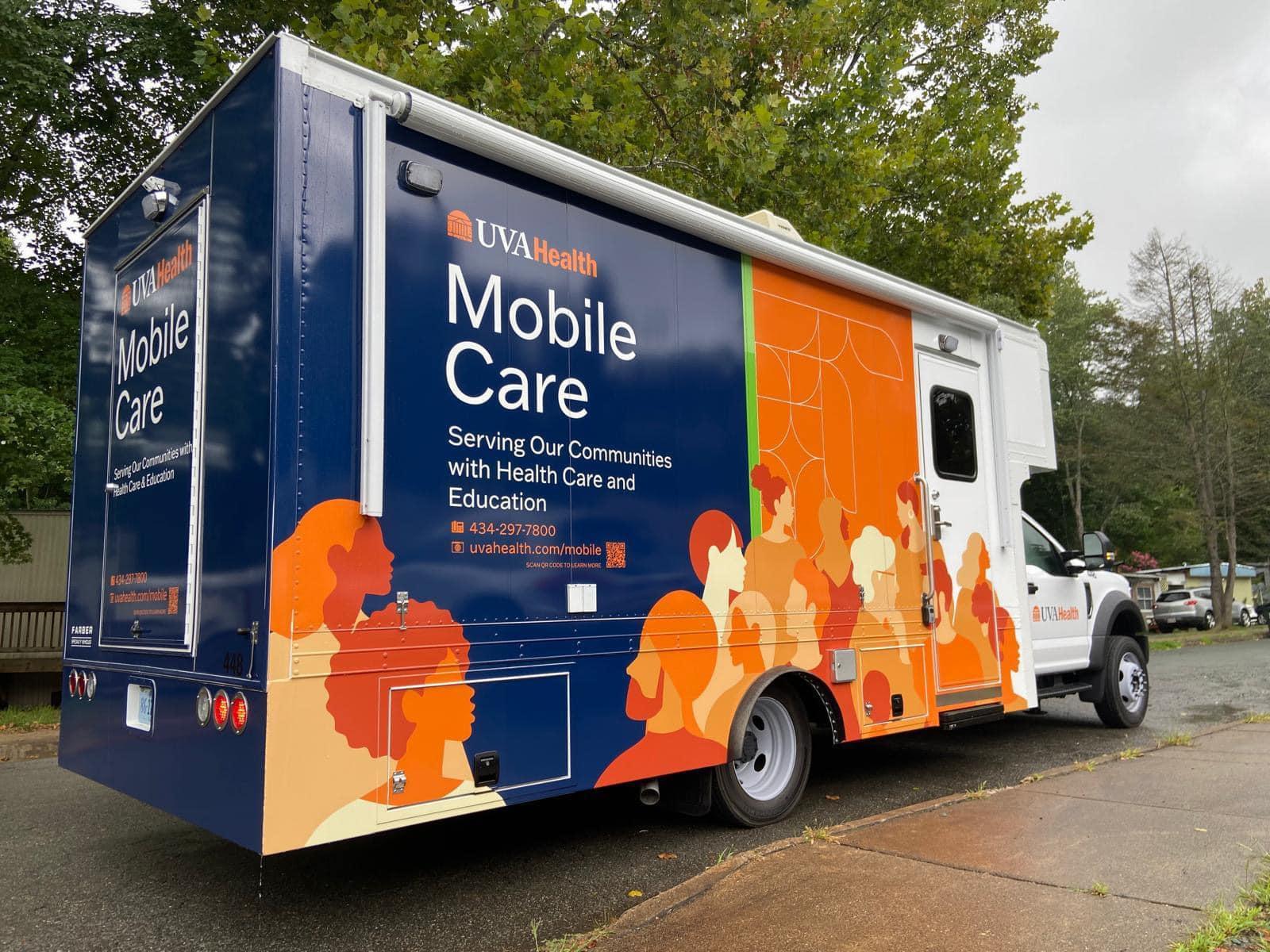 UVA Health Mobile Care vehicle