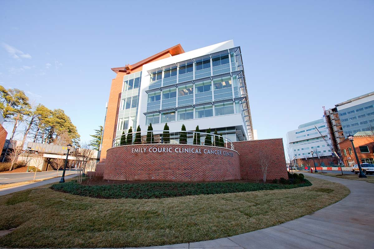 UVA Health Comprehensive Cancer Center building