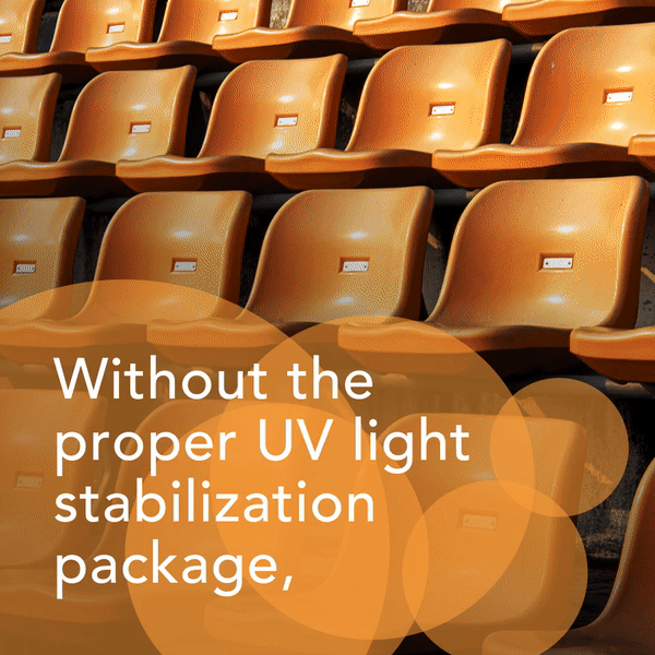 UV Light Stabilization Solutions for Stadium Seating