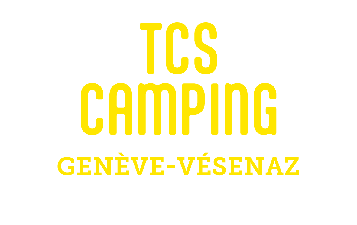 TCS Camping Logo des Campingplatzes Genève-Vésenaz.