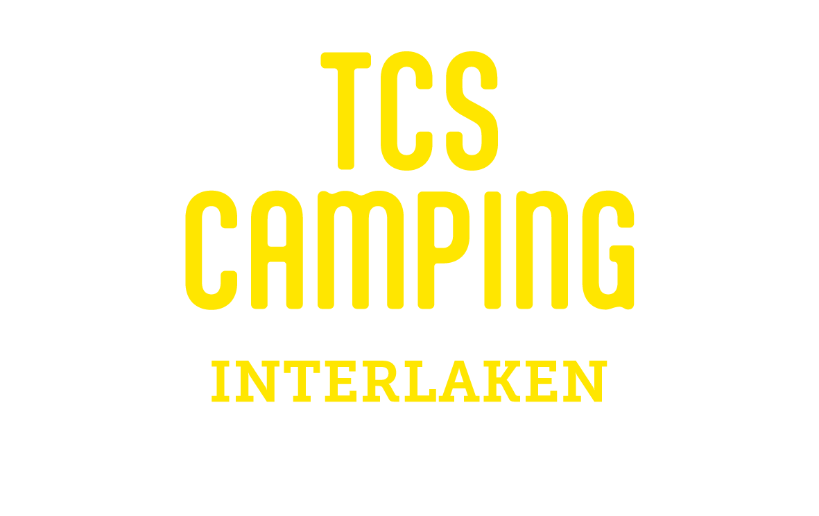 TCS Camping Logo des Campingplatzes Interlaken.