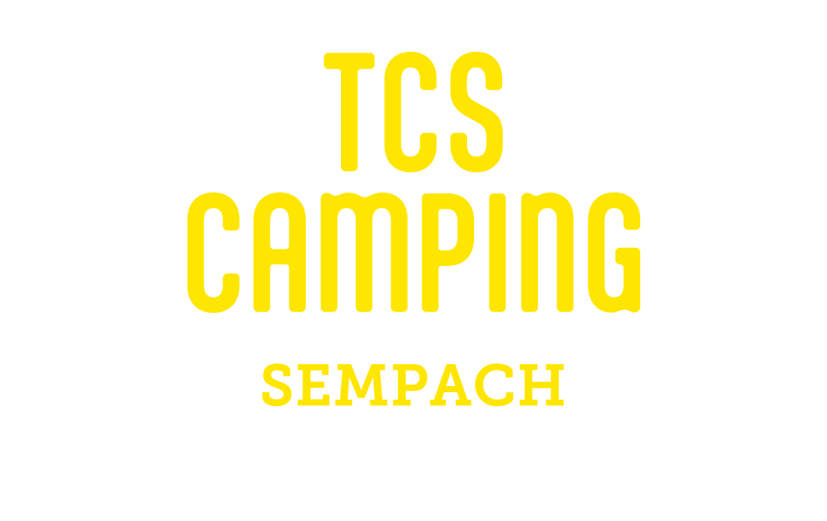 TCS Camping Logo des Campingplatzes Sempach.