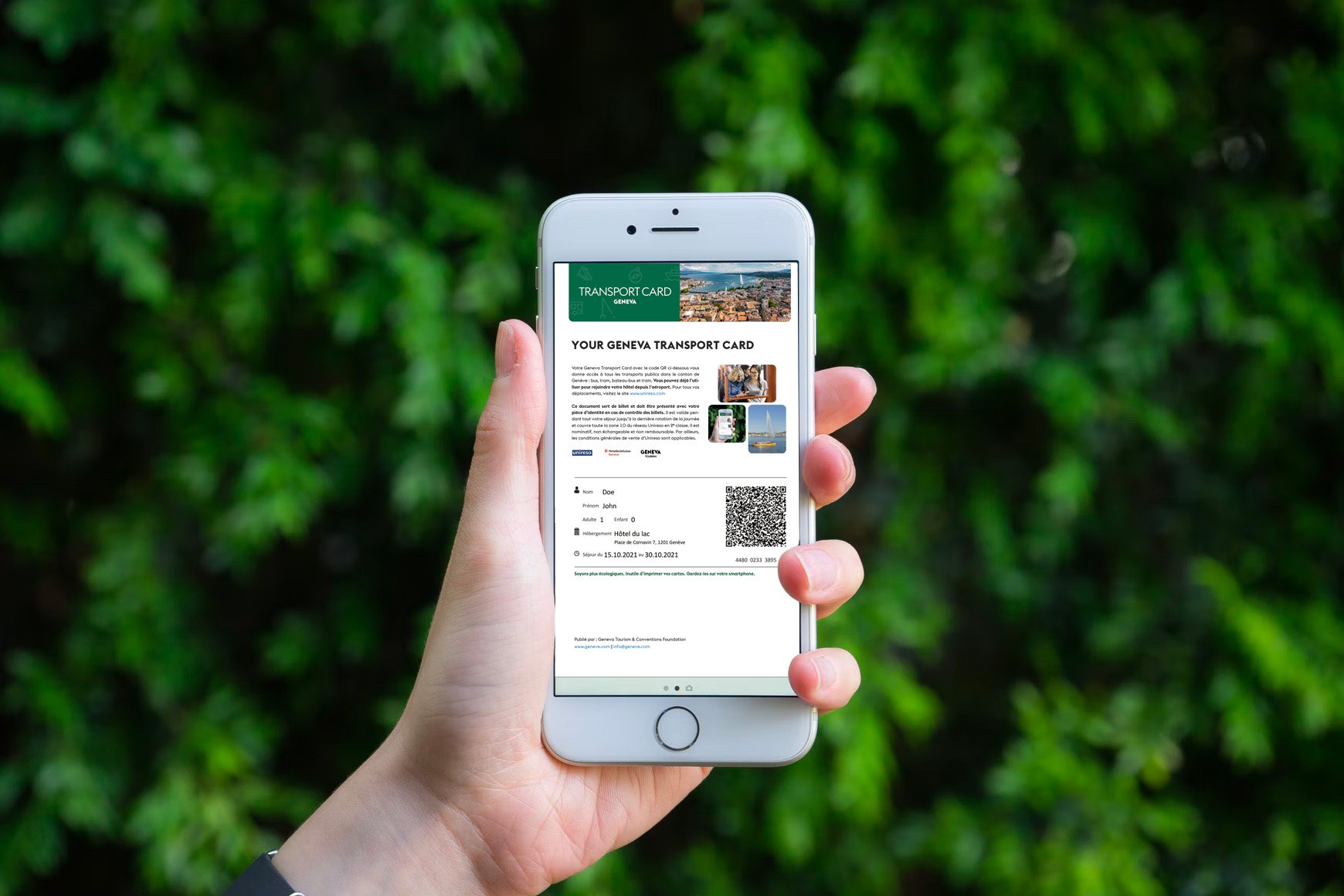 Geneva Transport Card