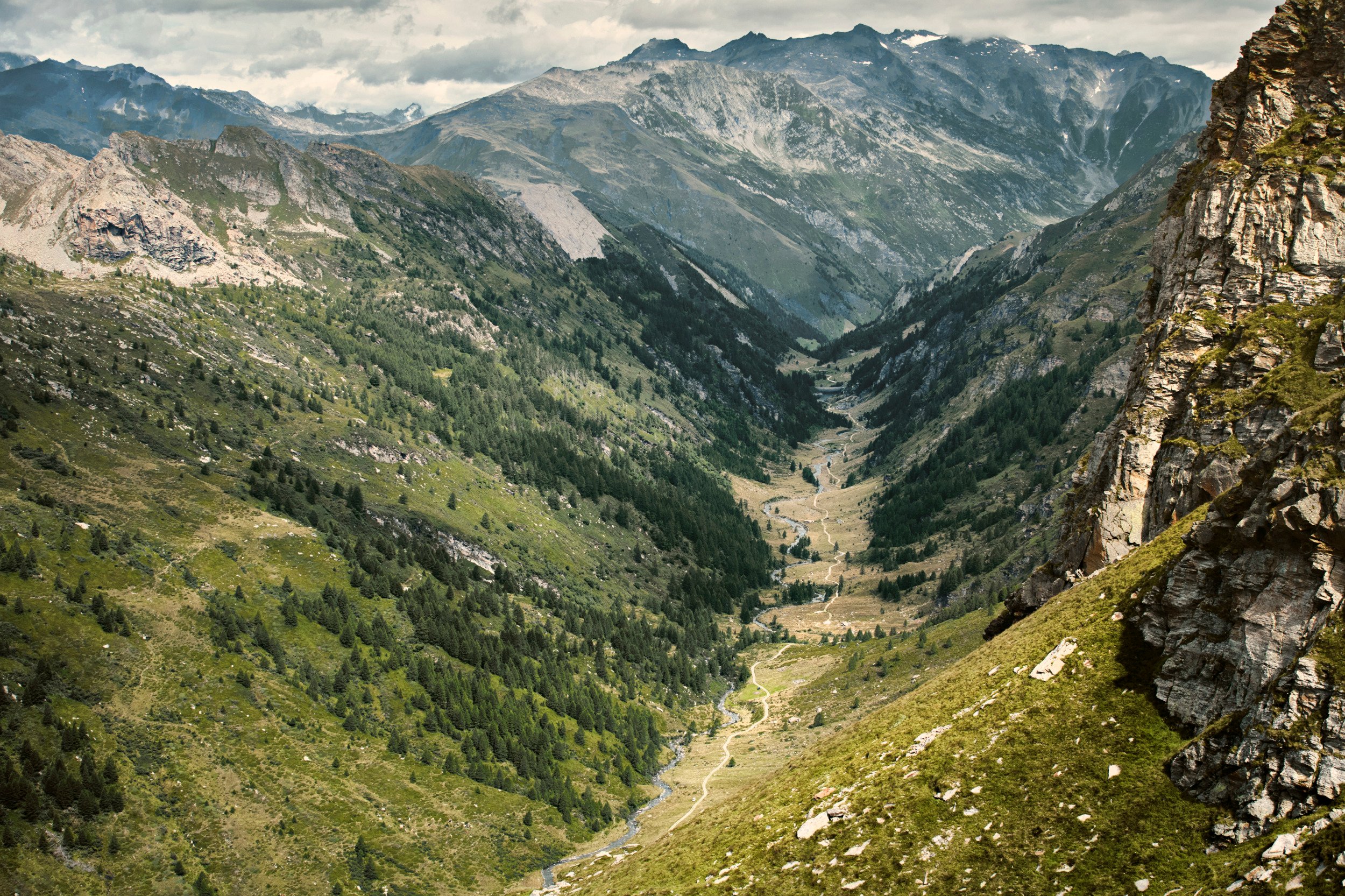 Valle di Blenio nel Canton Ticino.