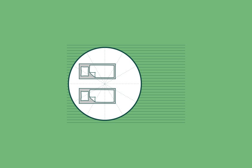 Plan de l'hébergement locatif TCS Camping