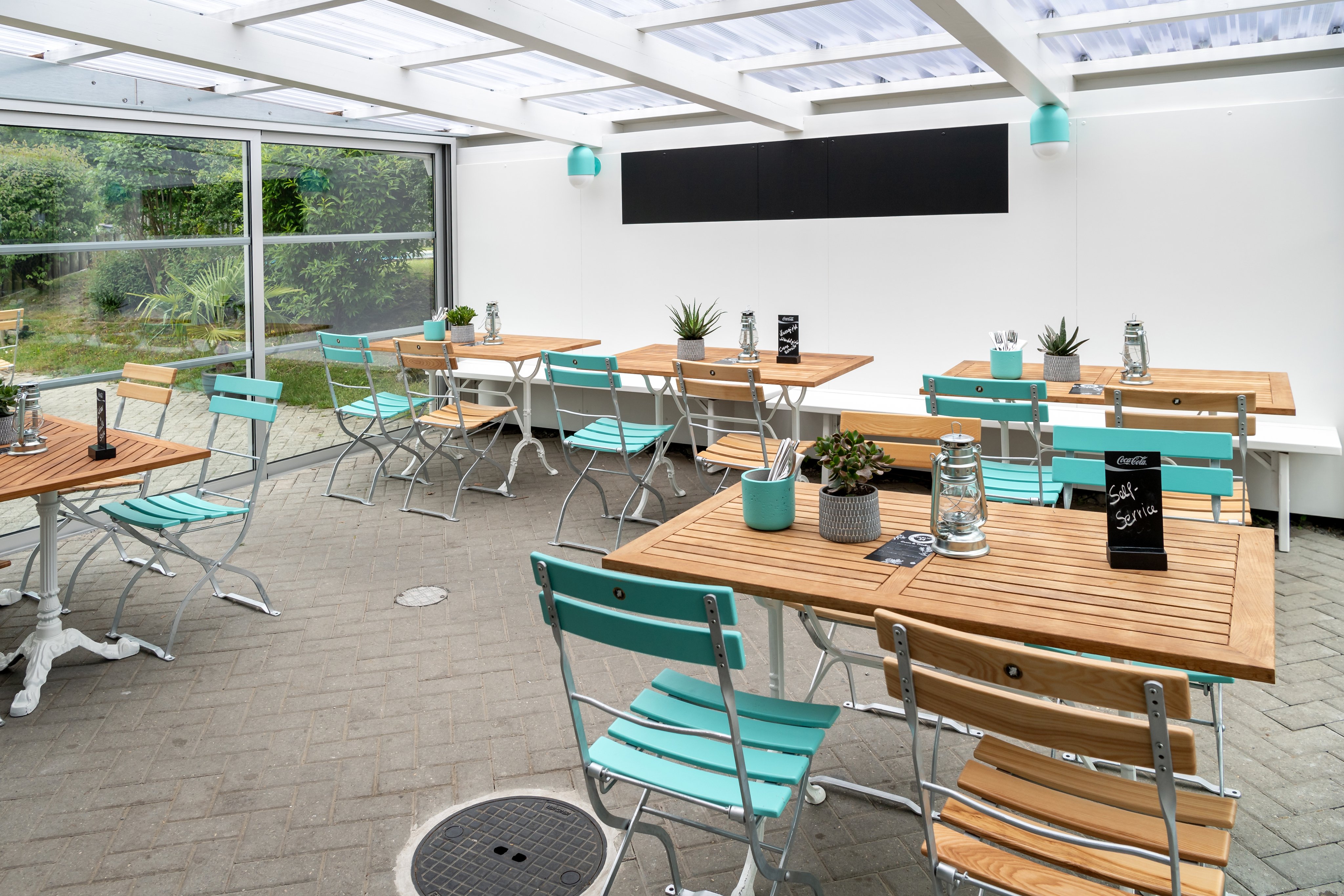 Restaurant Seeblick 14 at TCS Camping Bönigen Lake Brienz