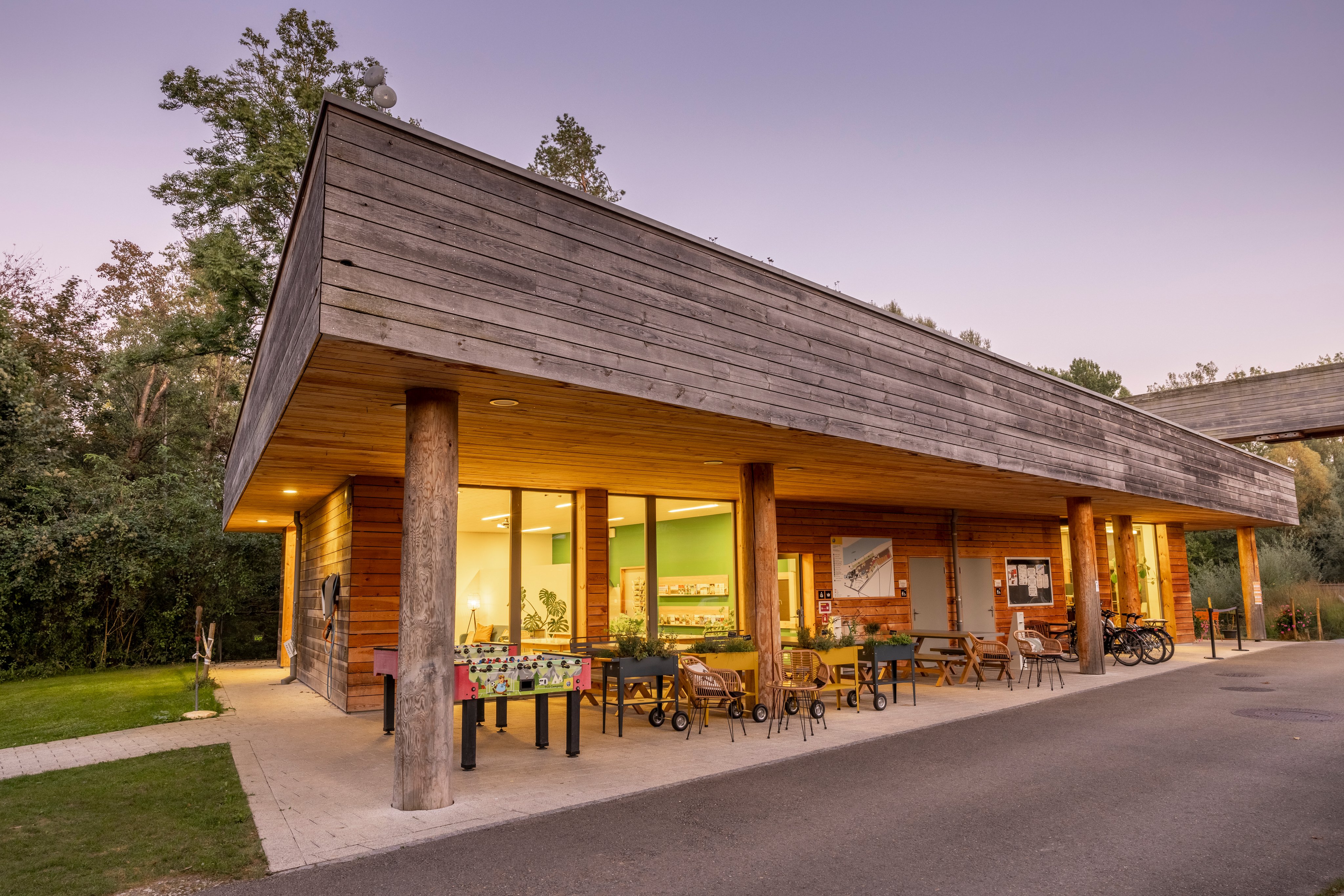 Aufenthaltsraum TCS Camping Flaach