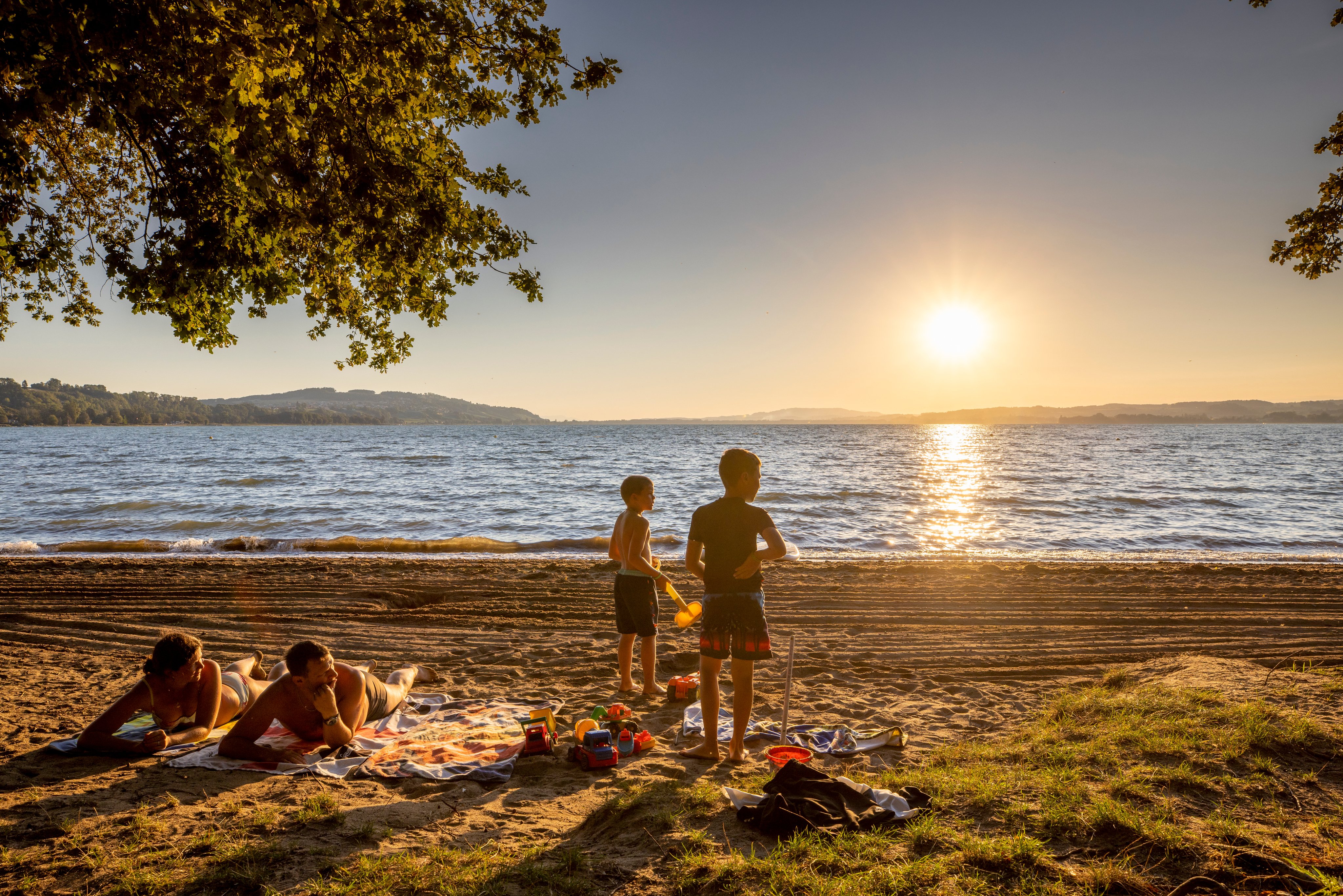 TCS Camping Salavaux: entspannter Urlaub für alle am Murtensee