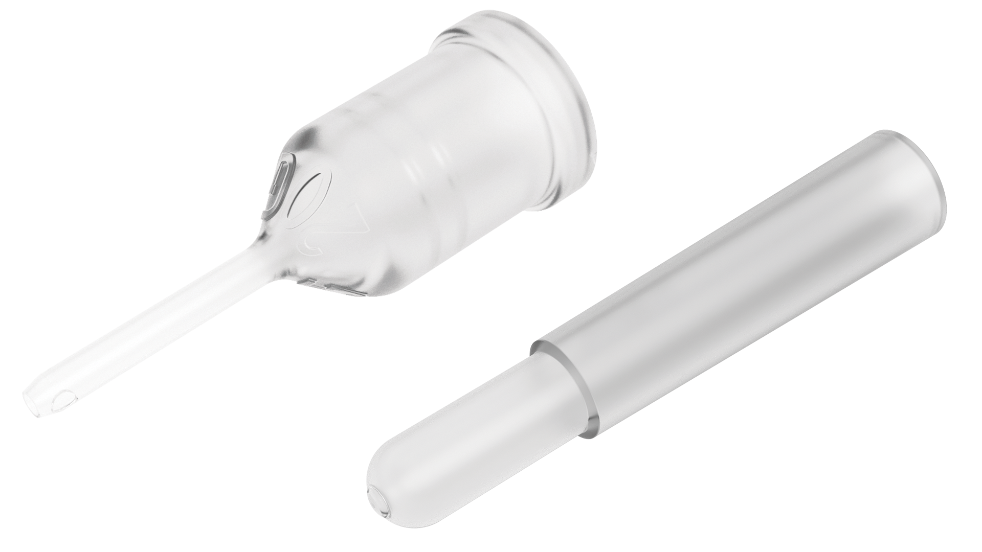 Transparent phaco set components
