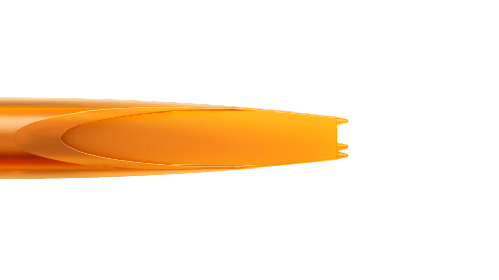 Ophthalmic instrument trocar with incision marker detail 