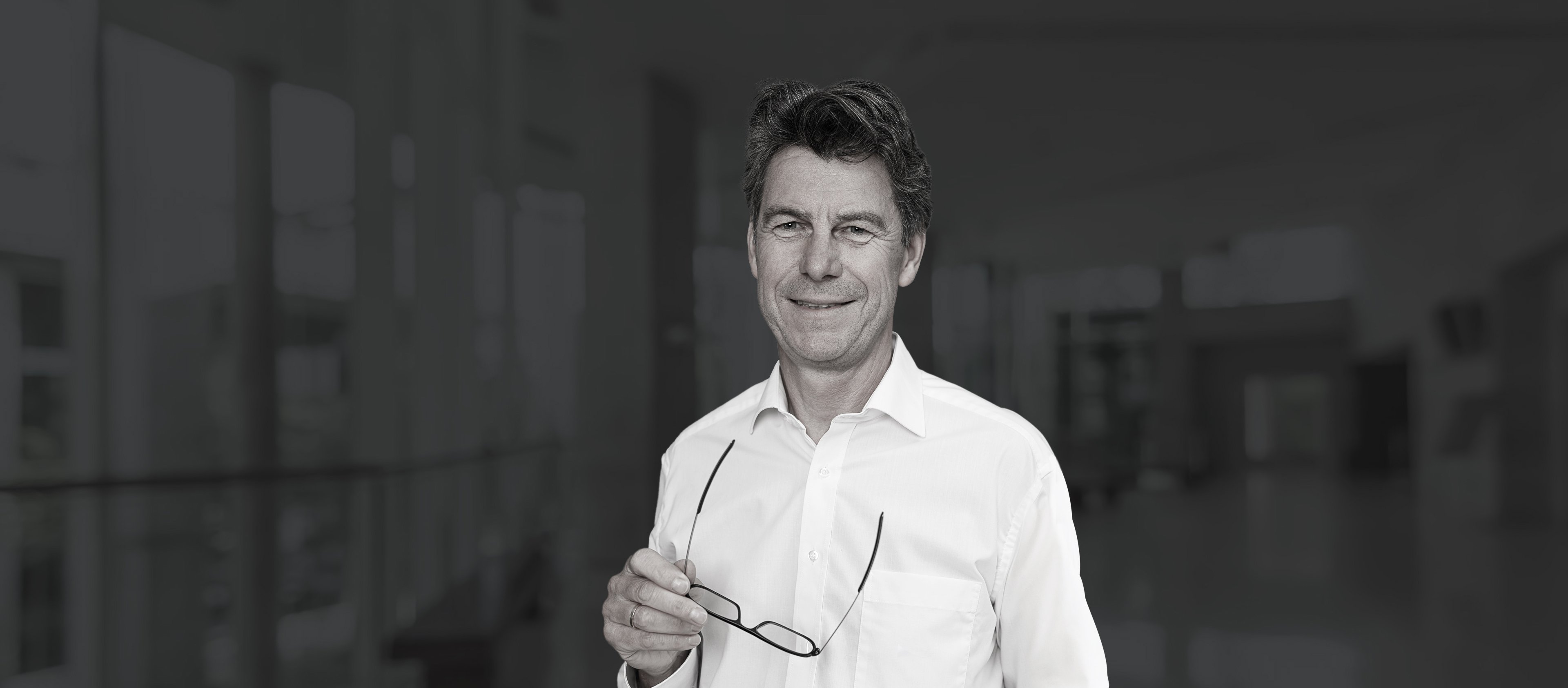 ophthalmologist with a smile