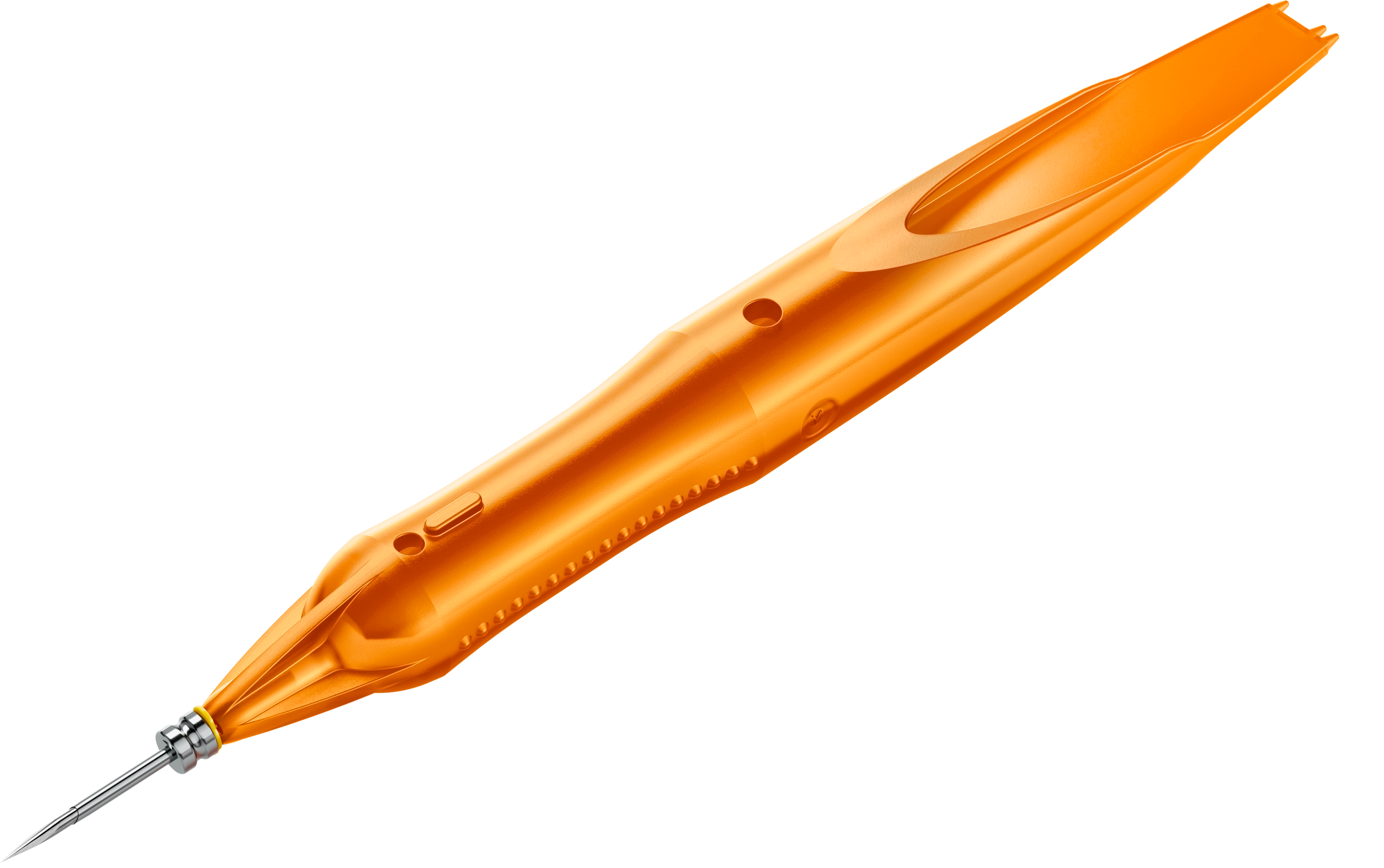 23G Caliburn trocar with integrated incision knife for vitreoretinal surgery