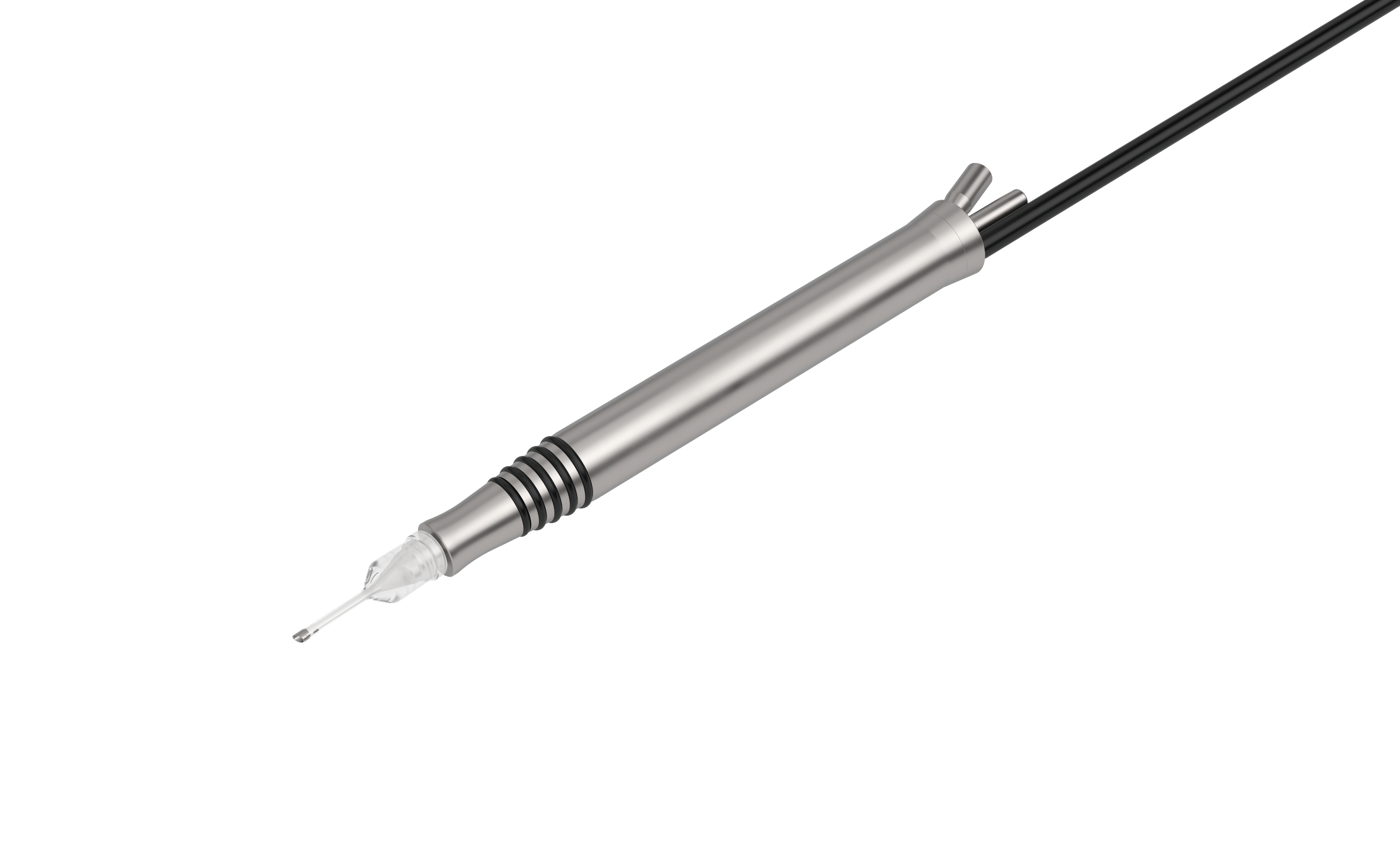 EasyPhaco handpiece with phaco tip and sleeve