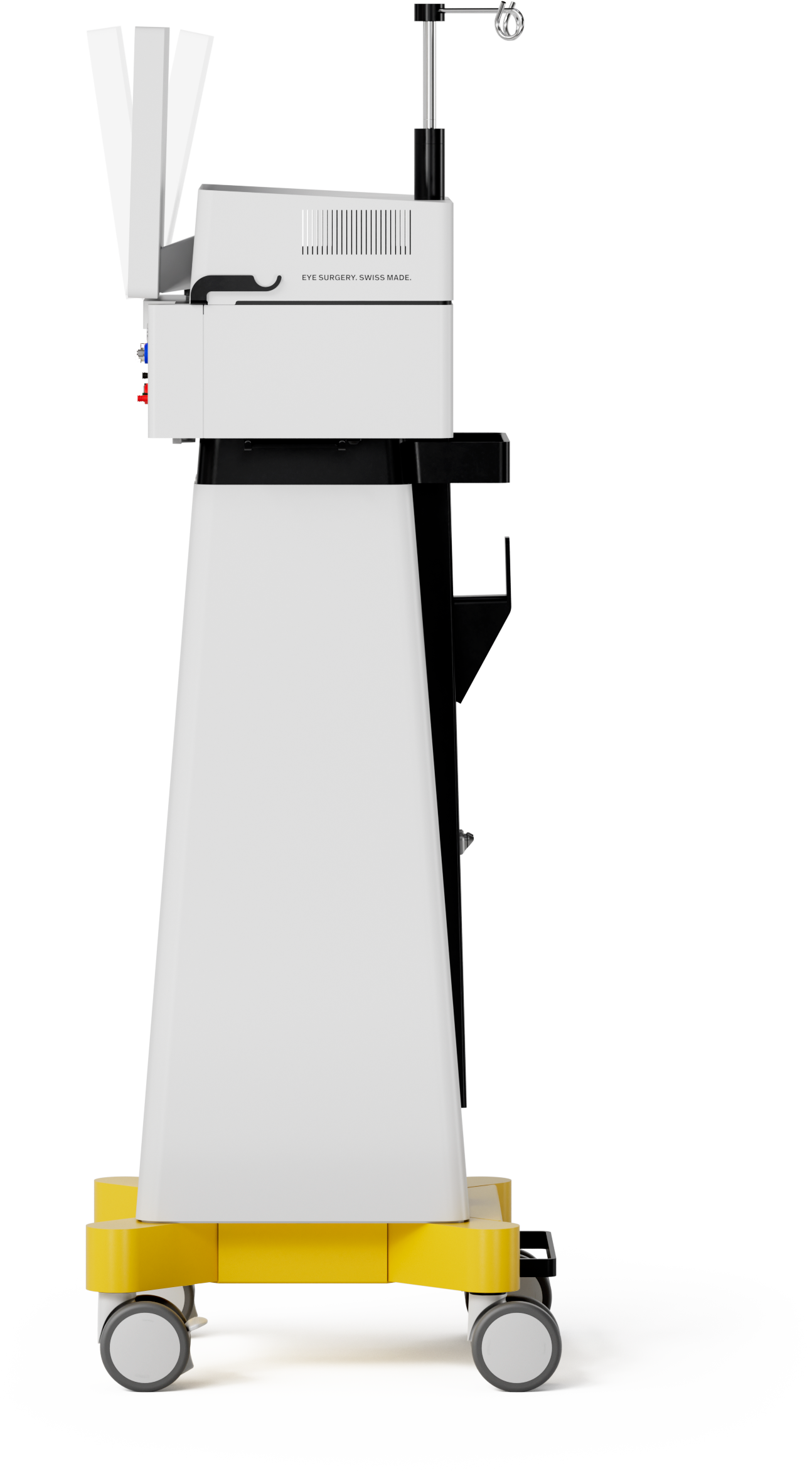 Full side view of the OS 4 Up ophthalmic system