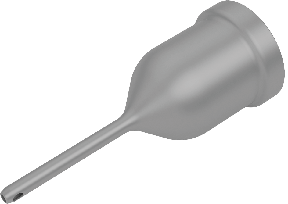 Grey ophthalmic irrigation sleeve