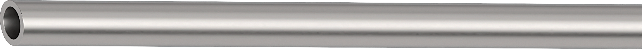 Distal end of an Endo Phaco Tip showing the circular aspiration lumen