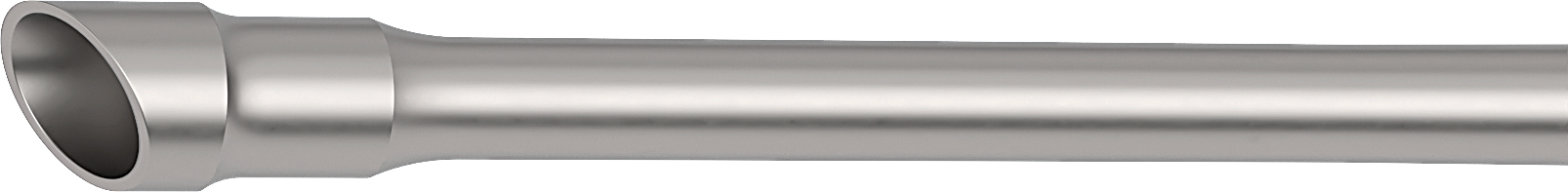asyTip phaco tip with a 30° bevel and angled aspiration port