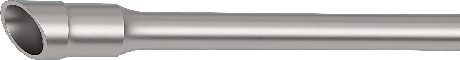 EasyTip phaco tip with a 30° bevel and enlarged aspiration port
