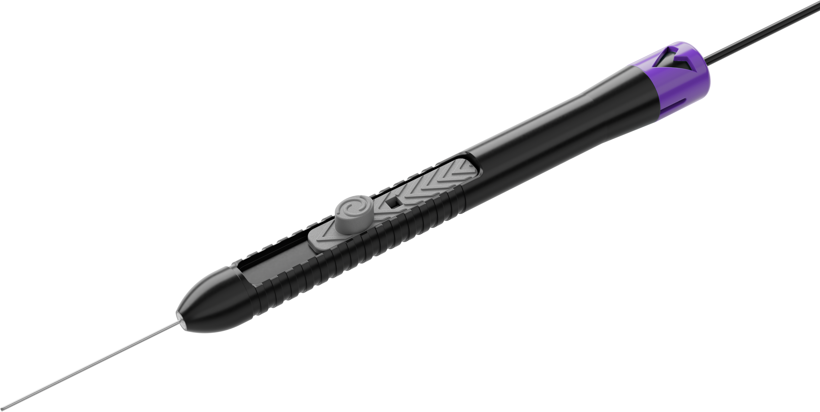 27G intuitive extendable laser probe with adjustable handle mechanism
