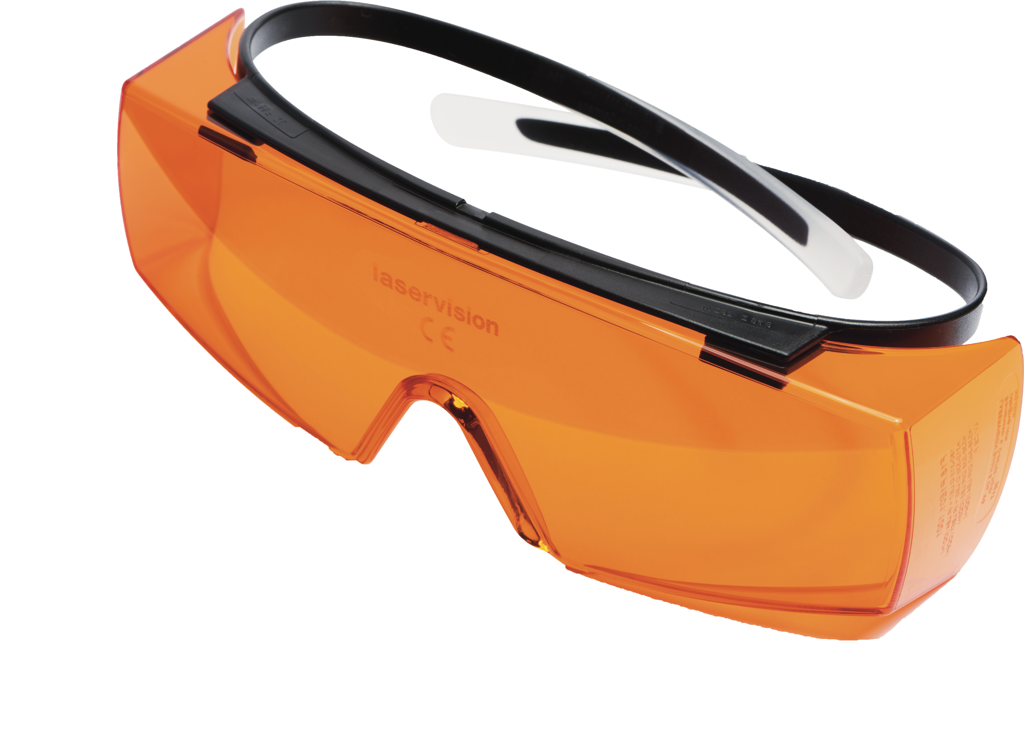 orange laser safety goggles for ophthalmic laser procedures