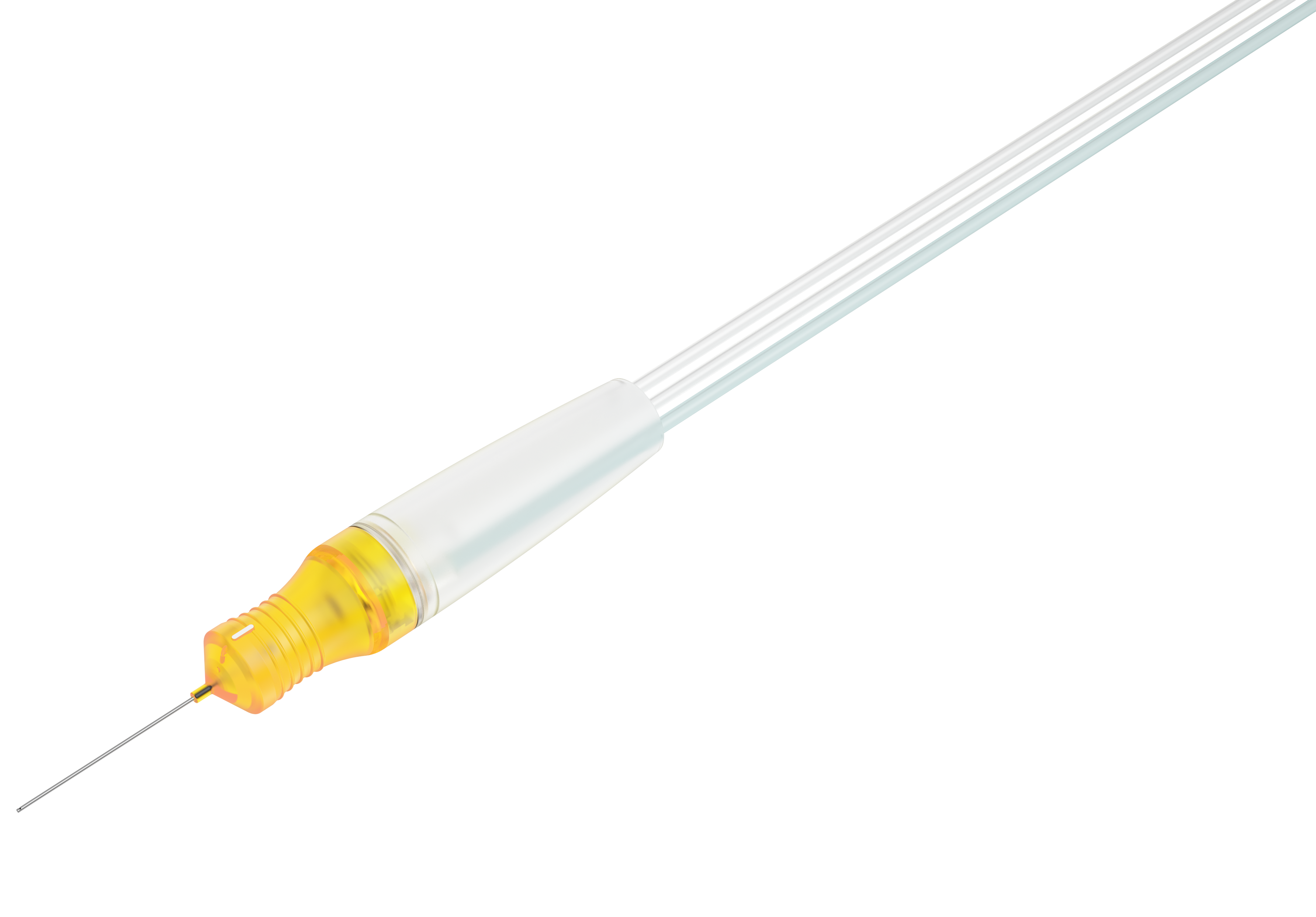 side view of the continuous flow cutter