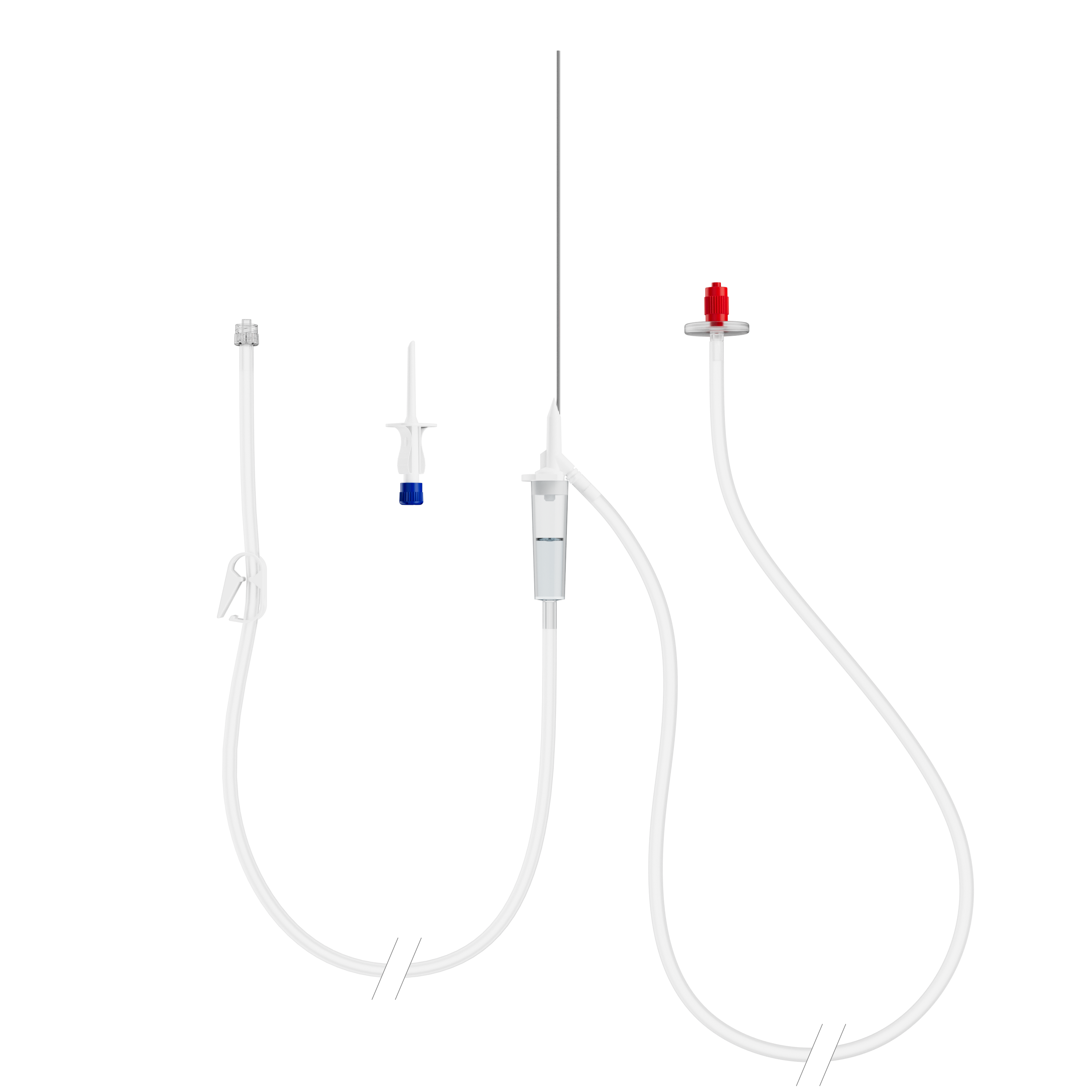 Active Infusion Set for OS 4 with tubing, infusion needle and connectors