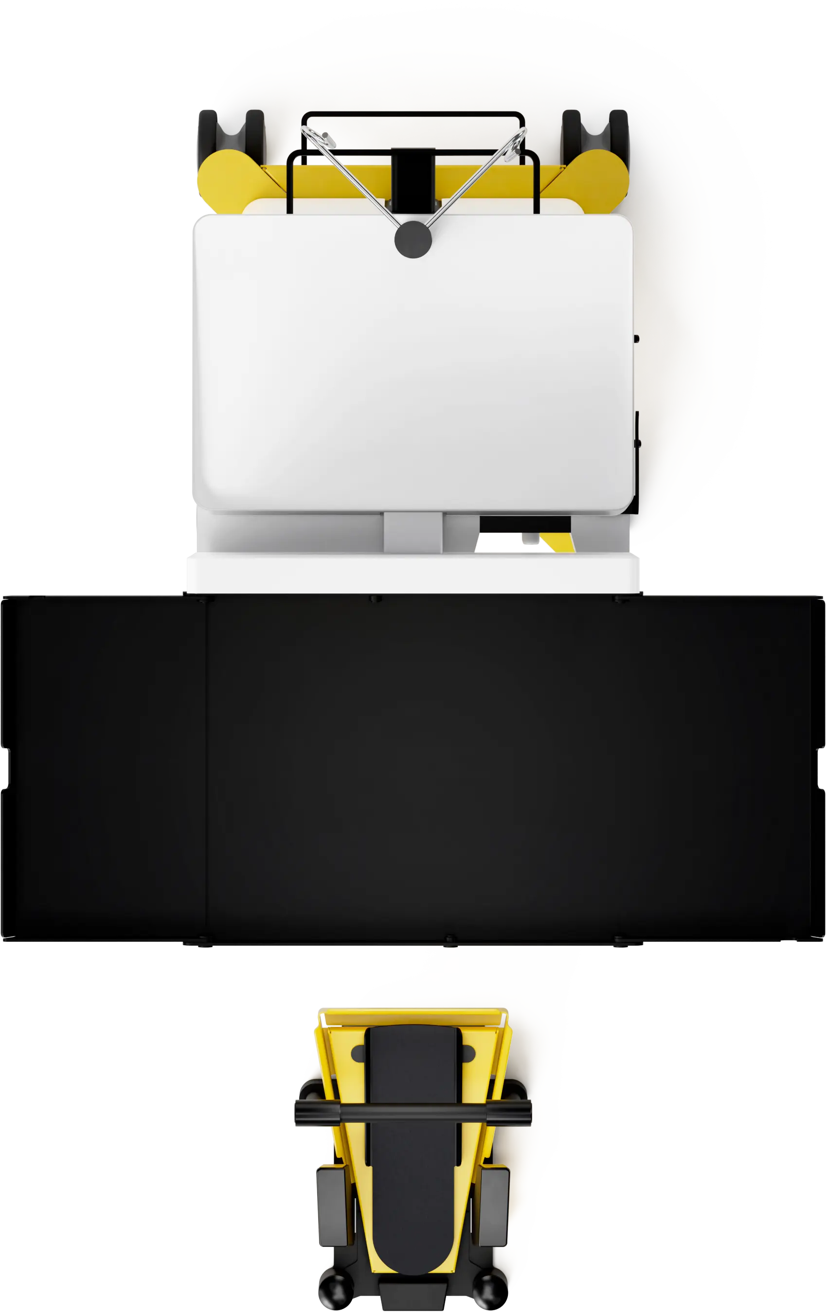  Rendering OS 4 Up surgical platform topview