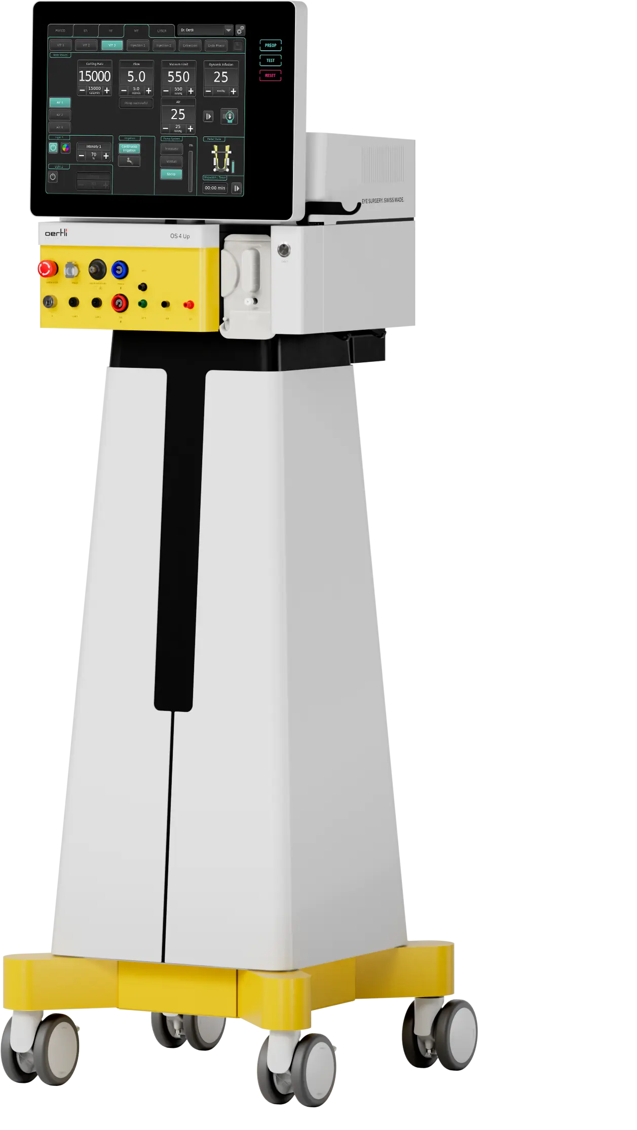   Rendering OS 4 Up surgical platform left sideview