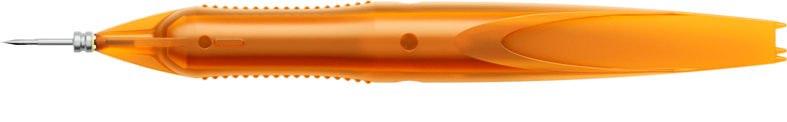 side view of the trocar instrument