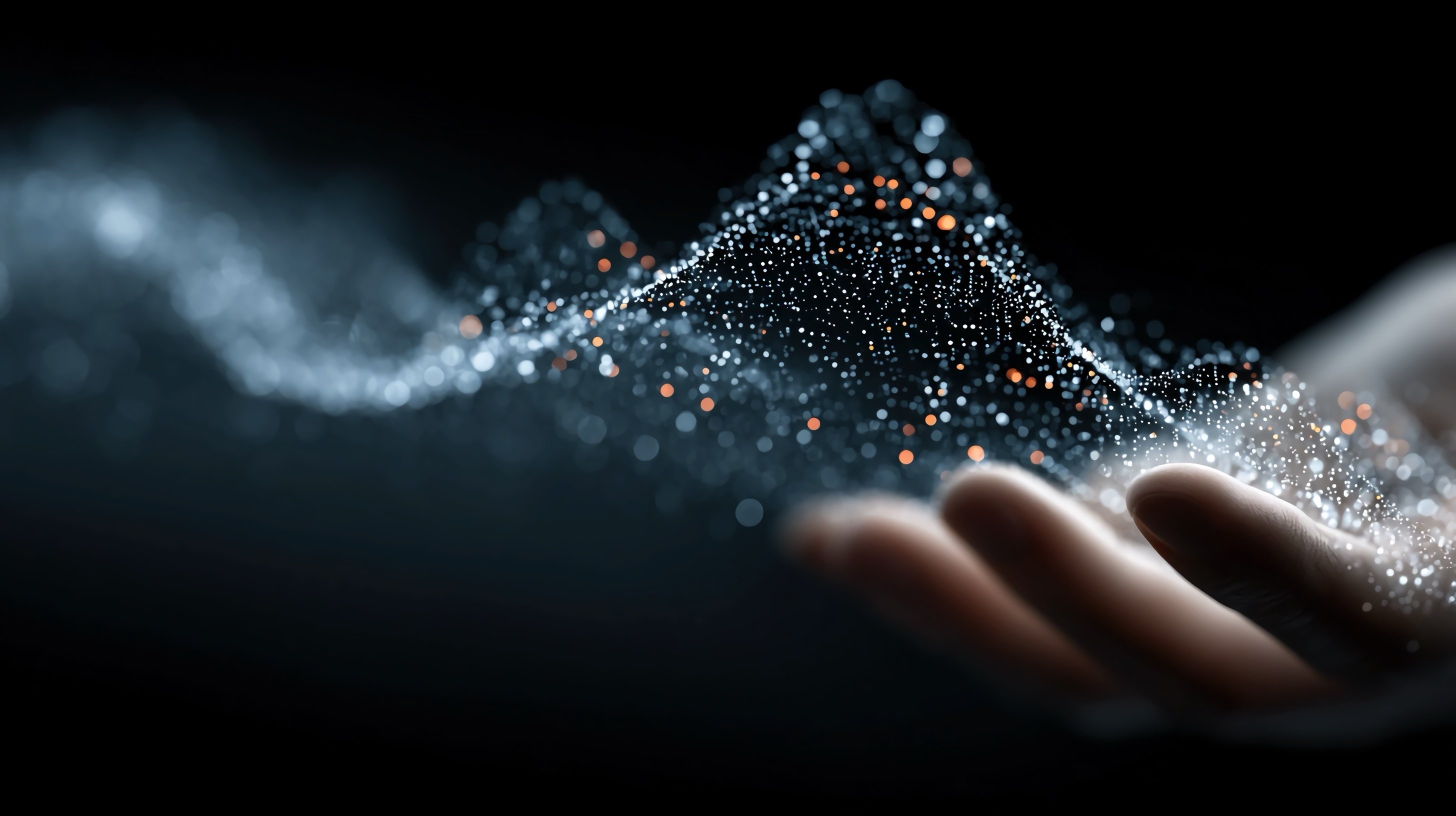 AI-based predictive analytics forecasting trends, behaviors, and risks by analyzing historical and real-time data patterns.