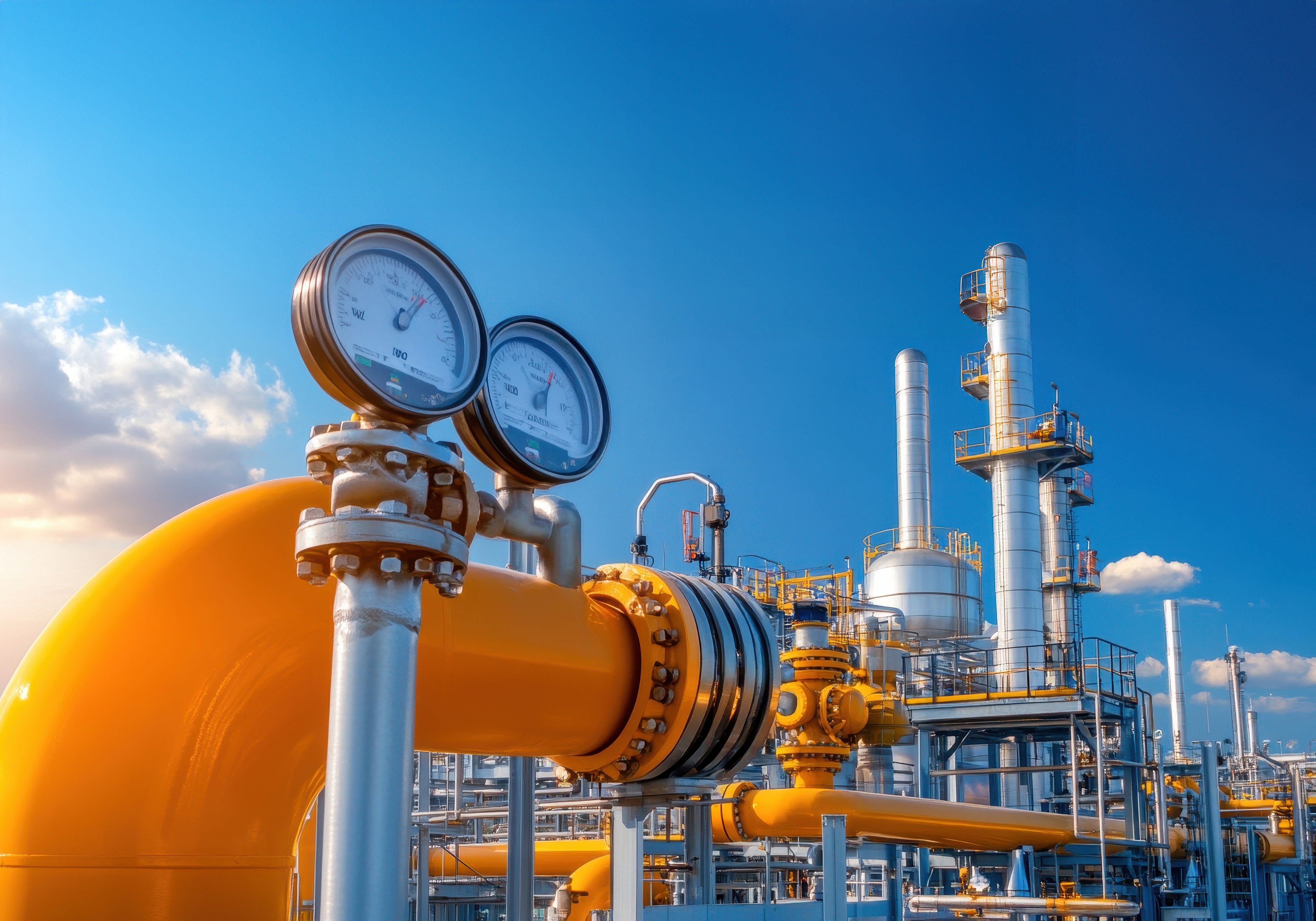 Modern industrial waste processing facility, eco-friendly technologies at work