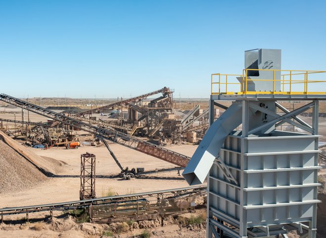 Capitol Cement production facility in San Antonio, Texas
