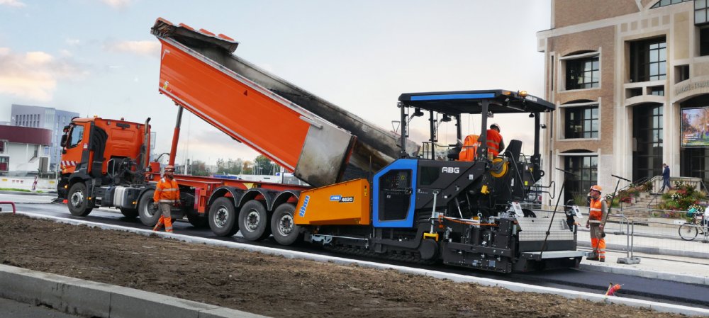 Ammann ABG Straßenfertiger